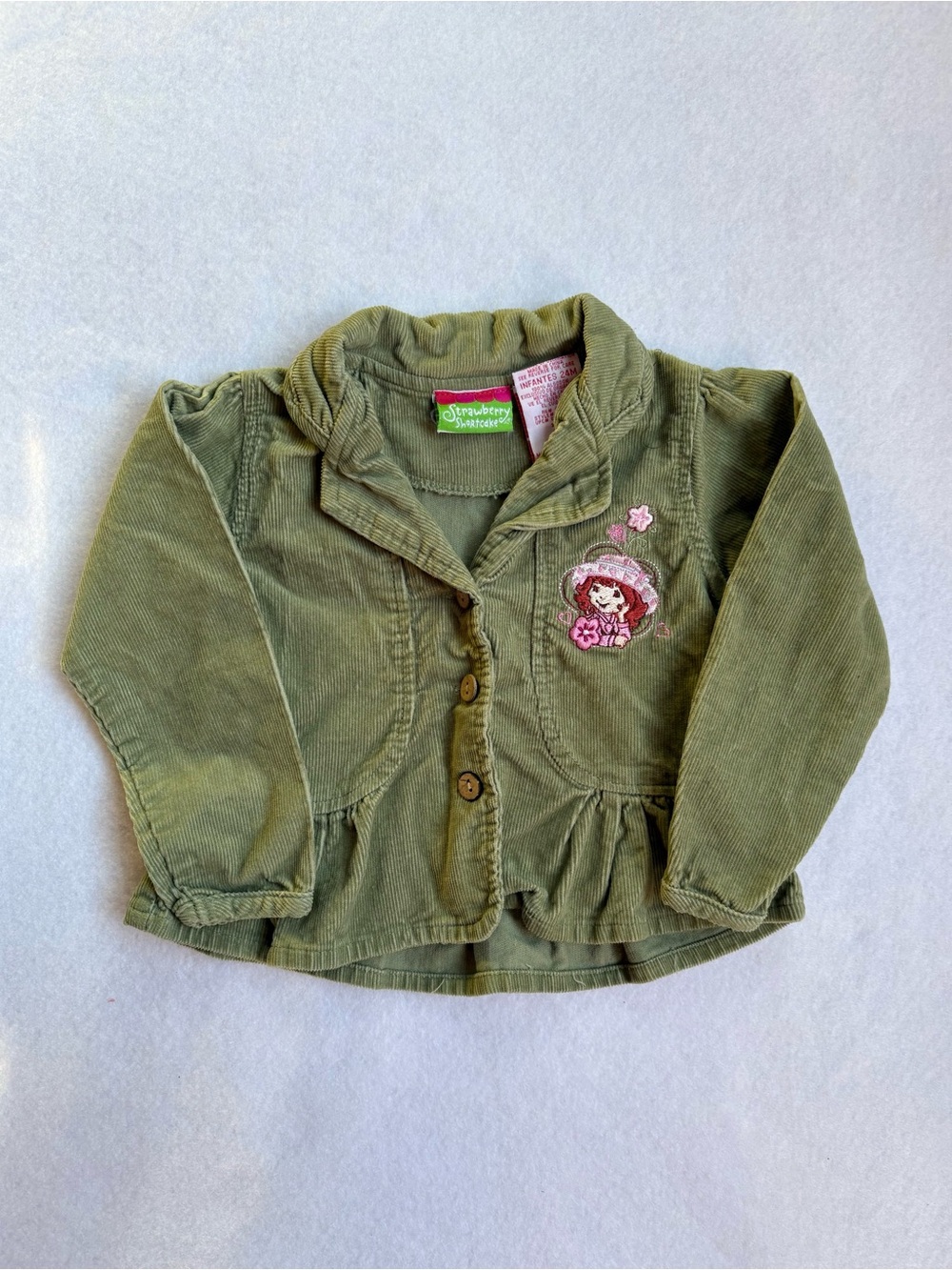 07’ Strawberry Shortcake Cord Jacket